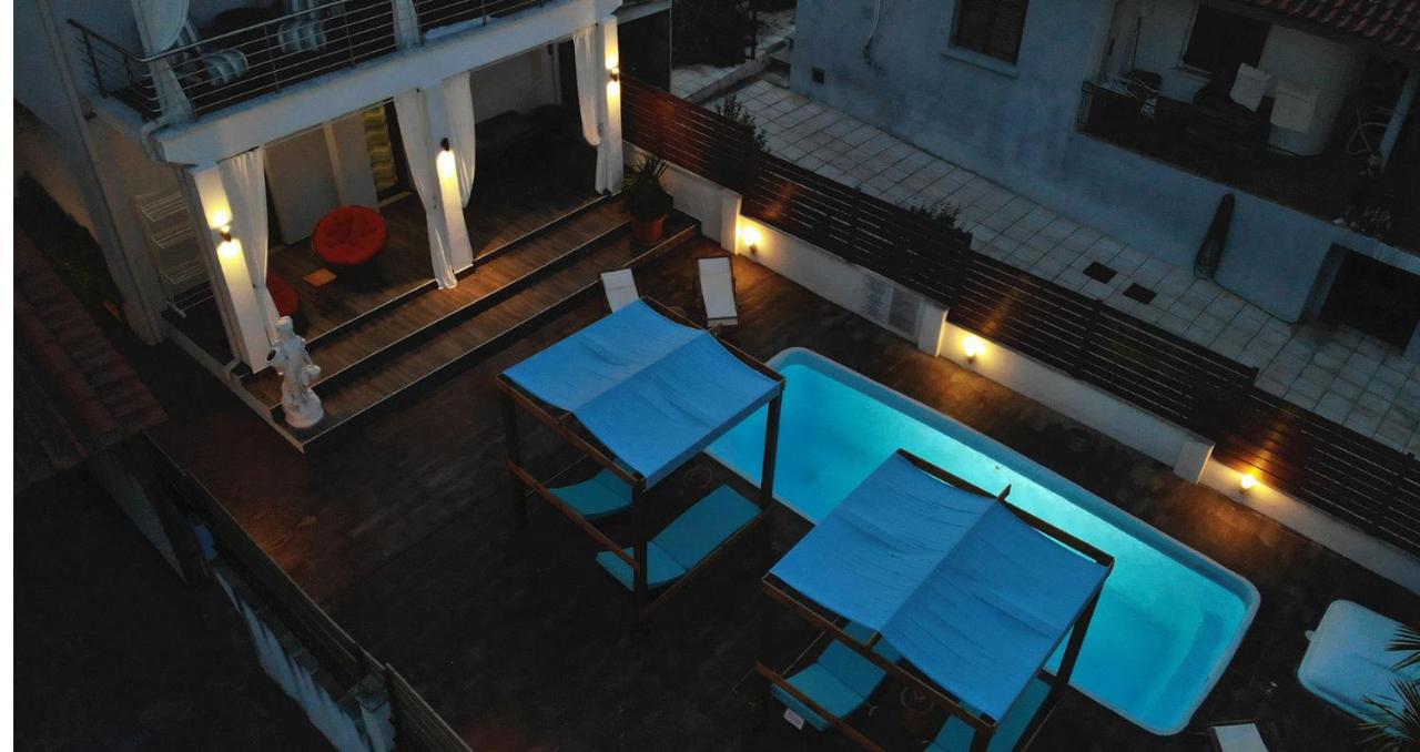 Villa Azzuro Ground Floor Nea Kallikrateia Buitenkant foto